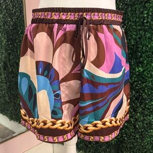Colorful Patterned Women's Shorts